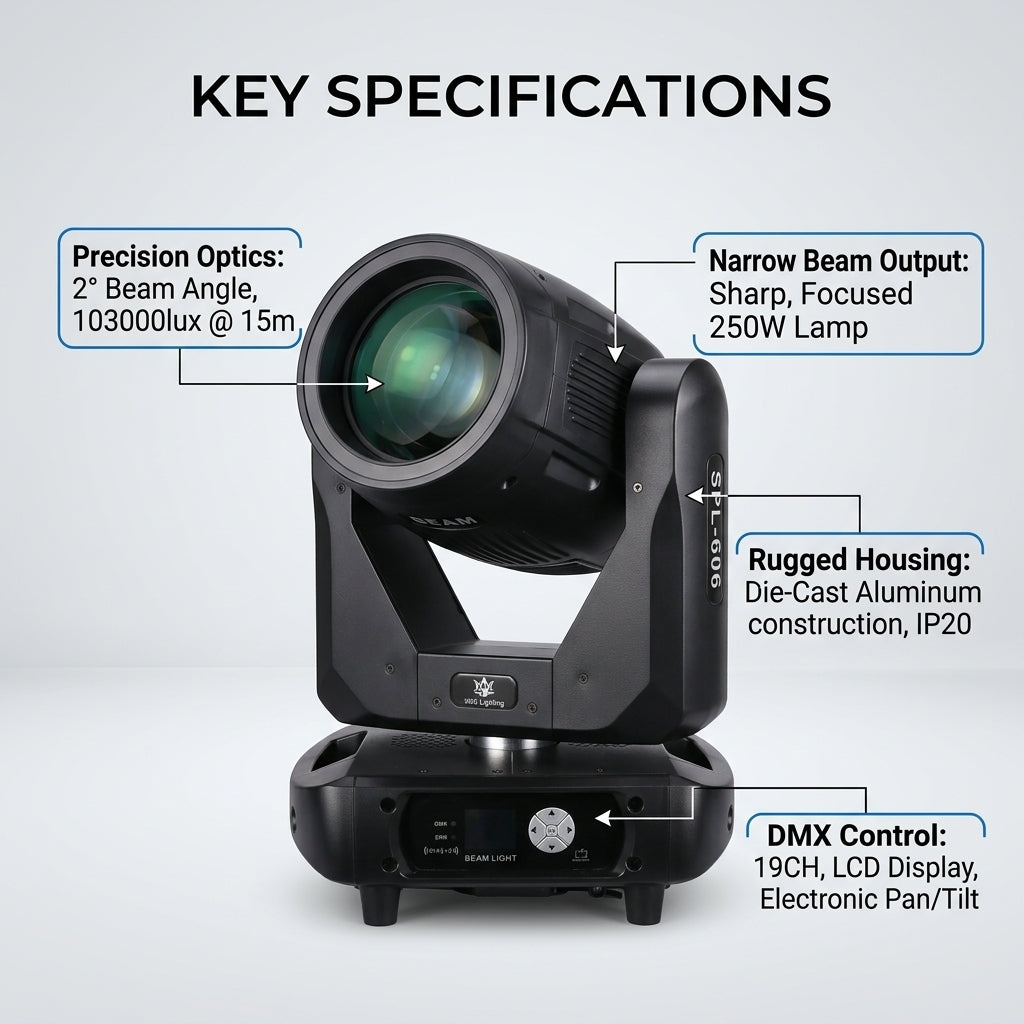 XNK SPL-606 250W Beam moving head
