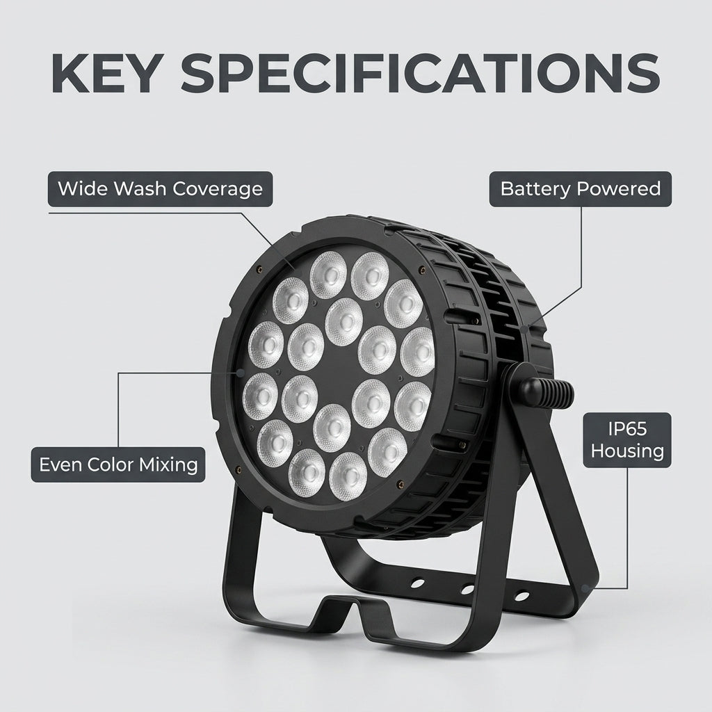 XNK SPL-689 LED PAR Light